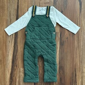 Tommy Bahama Baby Boy Quilted Pants Thermal Outfit Size 12M